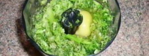 биточки из брокколи. Шаг 2