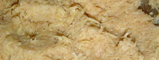 биточки картофельно-яблочные с хреном. Шаг 2