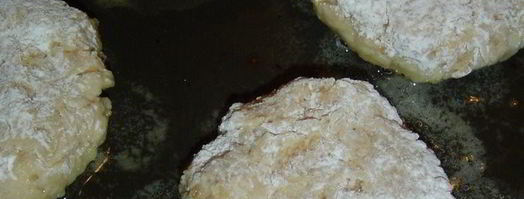 биточки картофельно-яблочные с хреном. Шаг 4