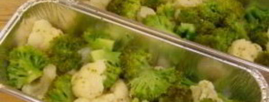 брокколи и цветная капуста в духовке. Шаг 2