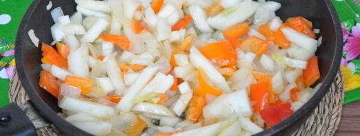 фаршированная курица с патиссонами в рукаве. Шаг 9