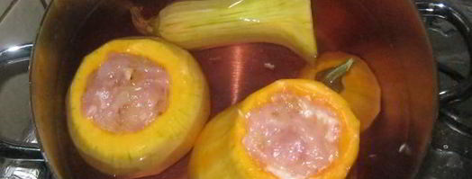 фаршированная тыква. Шаг 6