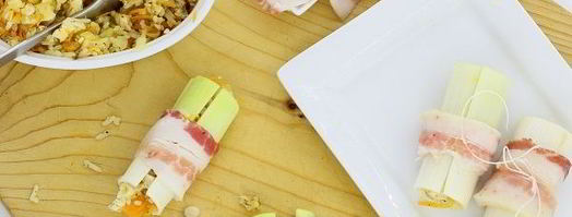 фаршированный лук-порей. Шаг 8