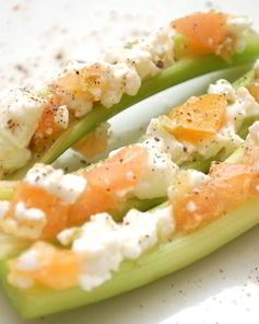 Фаршированный сельдерей