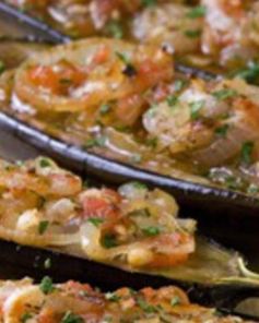 Фаршированные баклажаны по-гречески