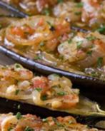Фаршированные баклажаны по-гречески