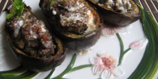 Фаршированные баклажаны