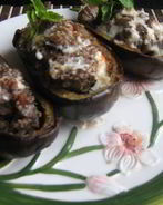 Фаршированные баклажаны