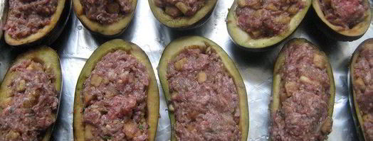 фаршированные баклажаны. Шаг 3