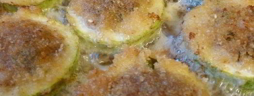 фаршированные кабачки в хрустящей корочке. Шаг 3