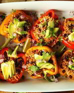 Фаршированные перцы без мяса