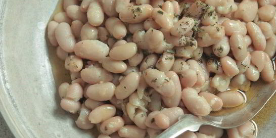 Фасоль каннеллини с розмарином