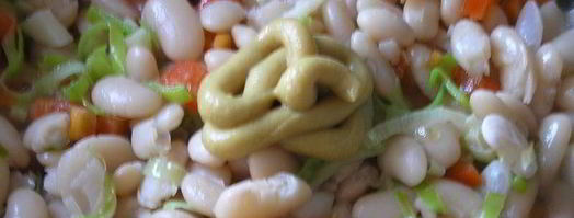 фасоль с луком-пореем и сладким перцем. Шаг 5