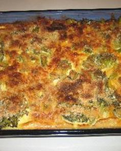 Гратен из брокколи