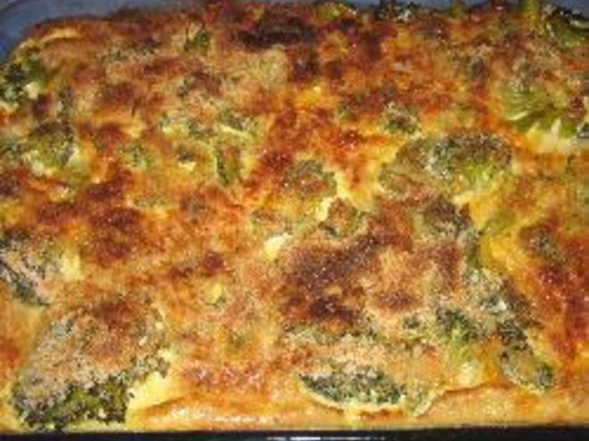 Рецепт гратен из брокколи