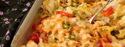 гратен из пекинской капусты. Шаг 6