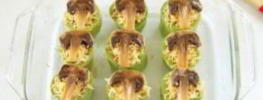 кабачки, фаршированные булгуром и грибами. Шаг 11