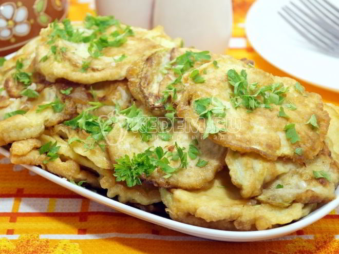 Рецепт кабачков на сковороде