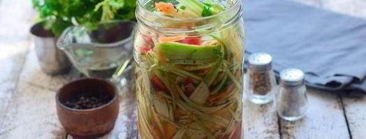 кабачки по-корейски пальчики оближешь. Шаг 9