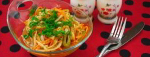 кабачки по-корейски. Шаг 7