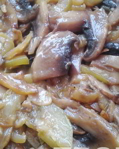 Кабачки с грибами