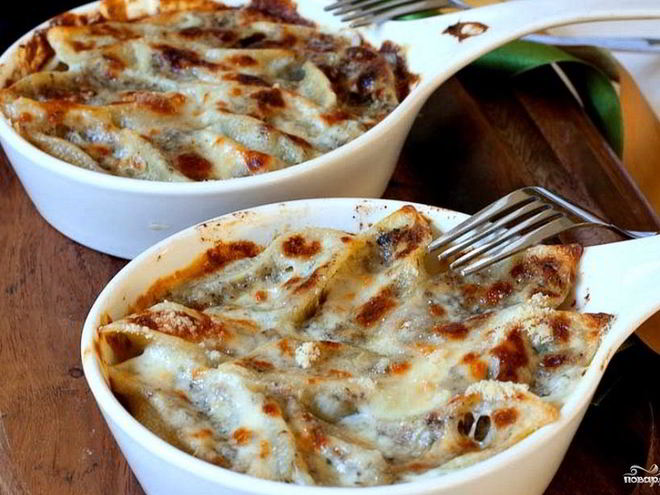 Рецепт кабачков, запеченных со сметаной и сыром