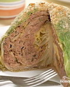 Капуста, фаршированная мясом