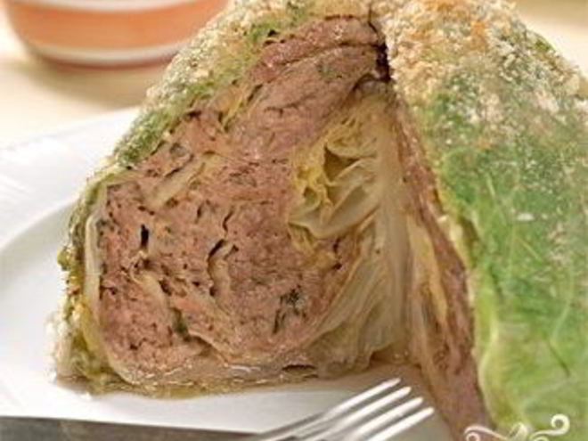 Рецепт капусты, фаршированной мясом