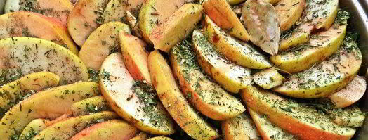 капуста под яблоками. Шаг 13