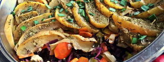 капуста под яблоками. Шаг 16