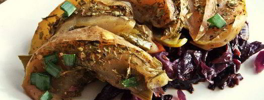 капуста под яблоками. Шаг 18