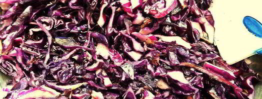 капуста под яблоками. Шаг 3