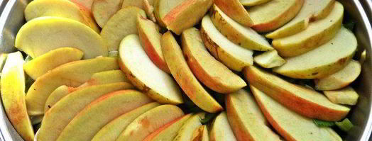 капуста под яблоками. Шаг 9