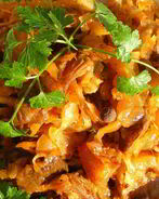 Капуста с тушенкой в мультиварке