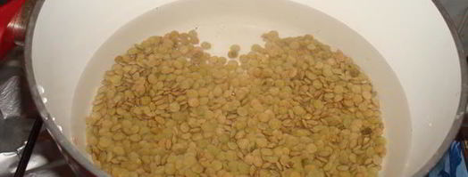 капуста тушеная с чечевицей. Шаг 2