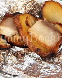 Картофель, запеченный на углях