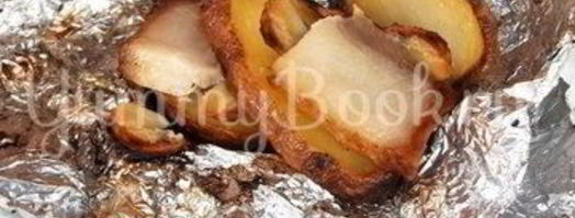 картофель, запеченный на углях. Шаг 13