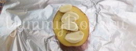 картофель, запеченный на углях. Шаг 6