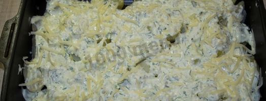 картошка в чесночном соусе запеченная в духовке. Шаг 12