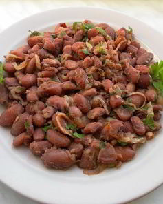 Красное лобио из фасоли