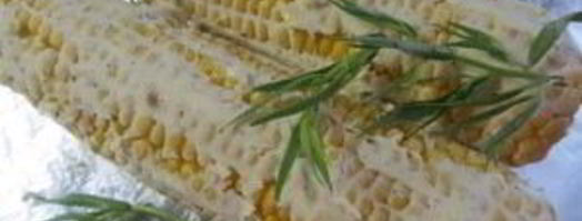 кукуруза, запеченная в фольге с чесноком. Шаг 2