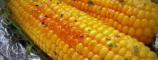 кукуруза, запеченная в фольге с чесноком. Шаг 3