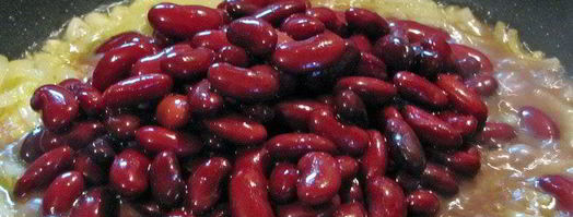 лобио и плавленный сыр с лавашом. Шаг 3