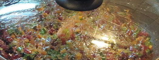 лобио и плавленный сыр с лавашом. Шаг 7