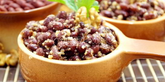 Лобио из красной фасоли