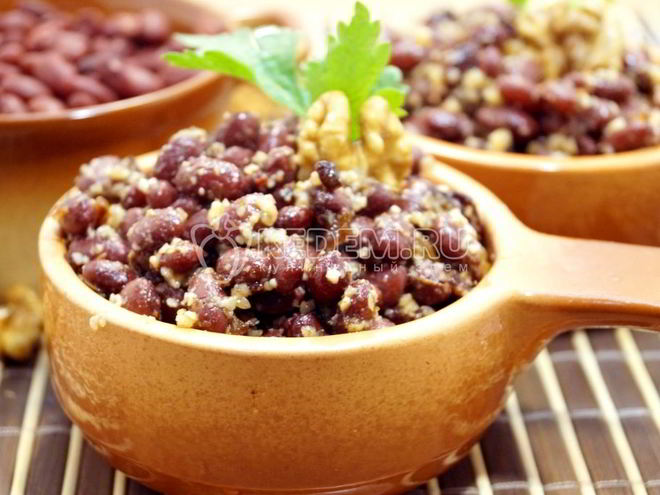 Рецепт лобио из красной фасоли