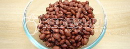 лобио из красной фасоли. Шаг 2