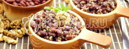 лобио из красной фасоли. Шаг 9