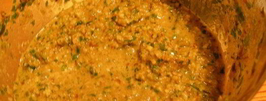 лобио с гранатом и грецкими орехами. Шаг 4