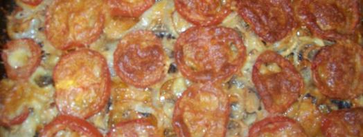 овощной гратен с грибами. Шаг 2